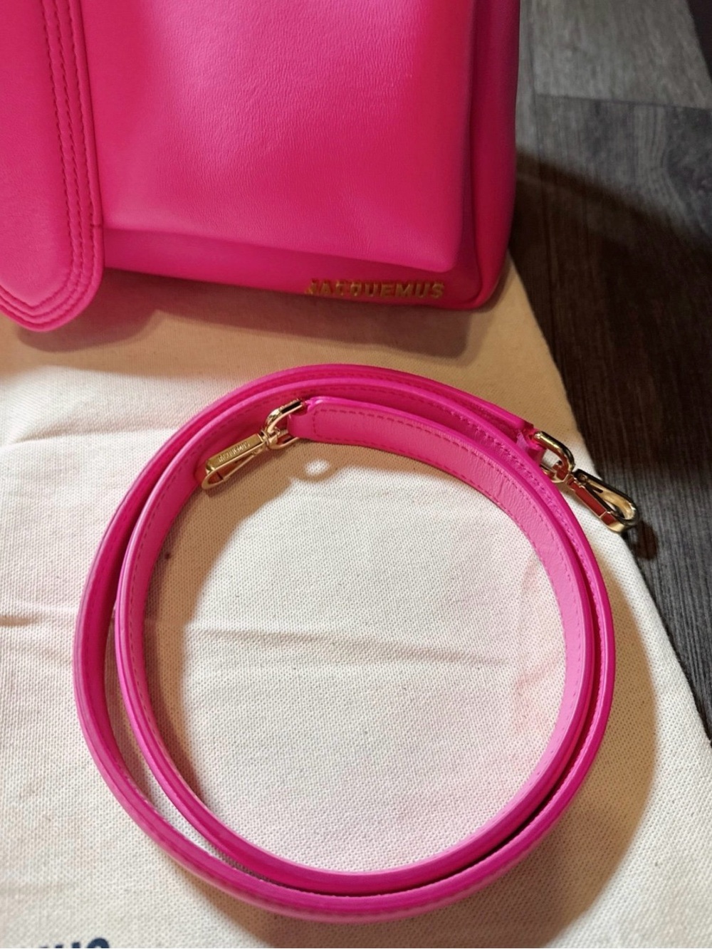 JACQUEMUS LE BAMBIMOU PADDED SHOULDER BAG - Picture 4 of 9